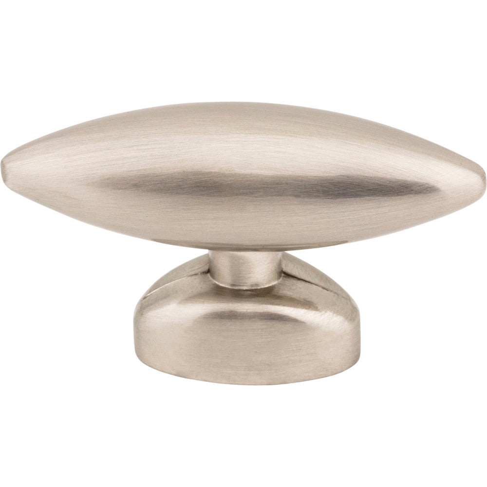 Elements 409222SN:  Verona Oval Cabinet Knob - Satin Nickel