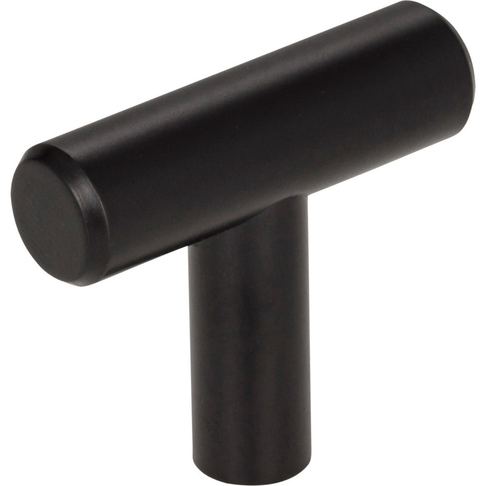 Elements 40MB: 1-9/16" Naples T-Bar Cabinet Knob - Matte Black