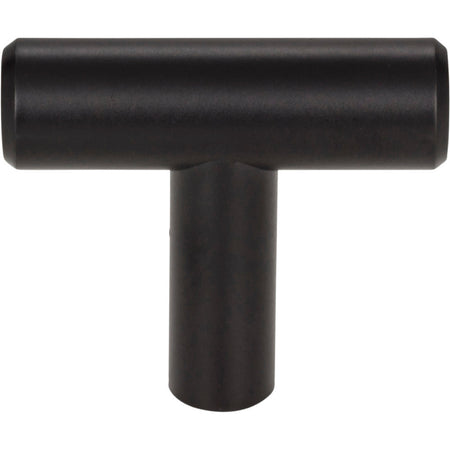Elements 40MB: 1-9/16" Naples T-Bar Cabinet Knob - Matte Black