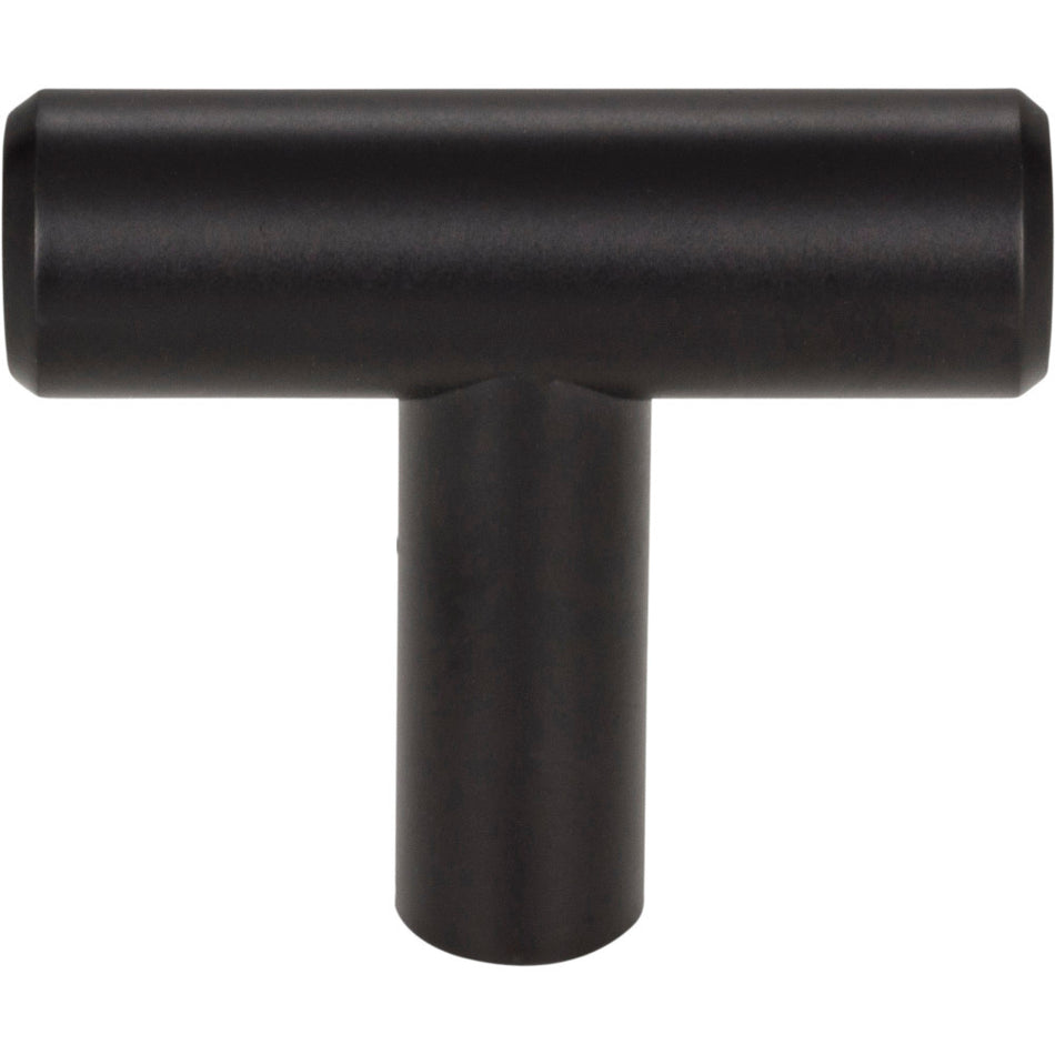 Elements 40MB: 1-9/16" Naples T-Bar Cabinet Knob - Matte Black