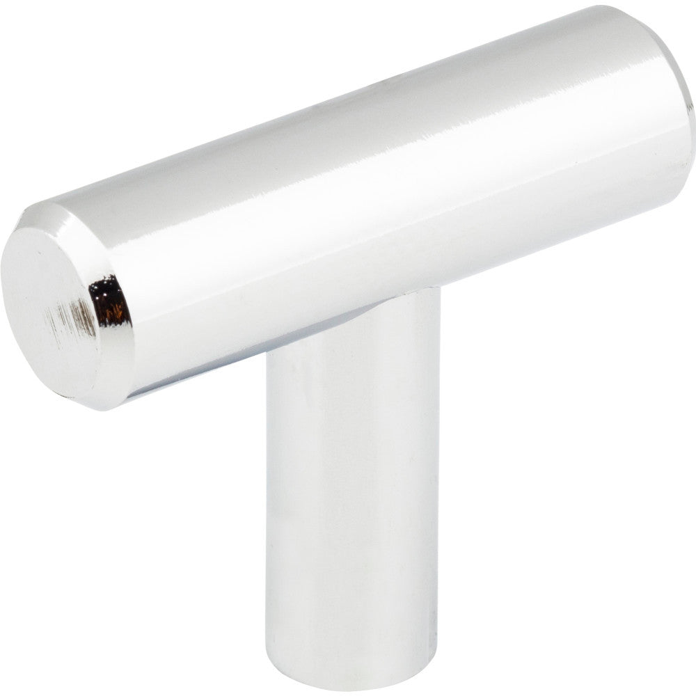 Elements 40PC: 1-9/16" Naples T-Bar Cabinet Knob - Polished Chrome