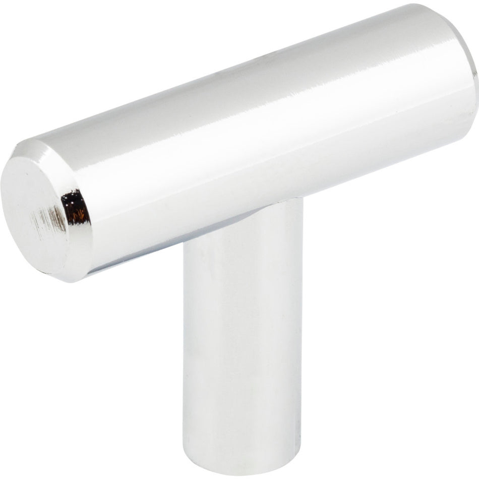 Elements 40PC: 1-9/16" Naples T-Bar Cabinet Knob - Polished Chrome