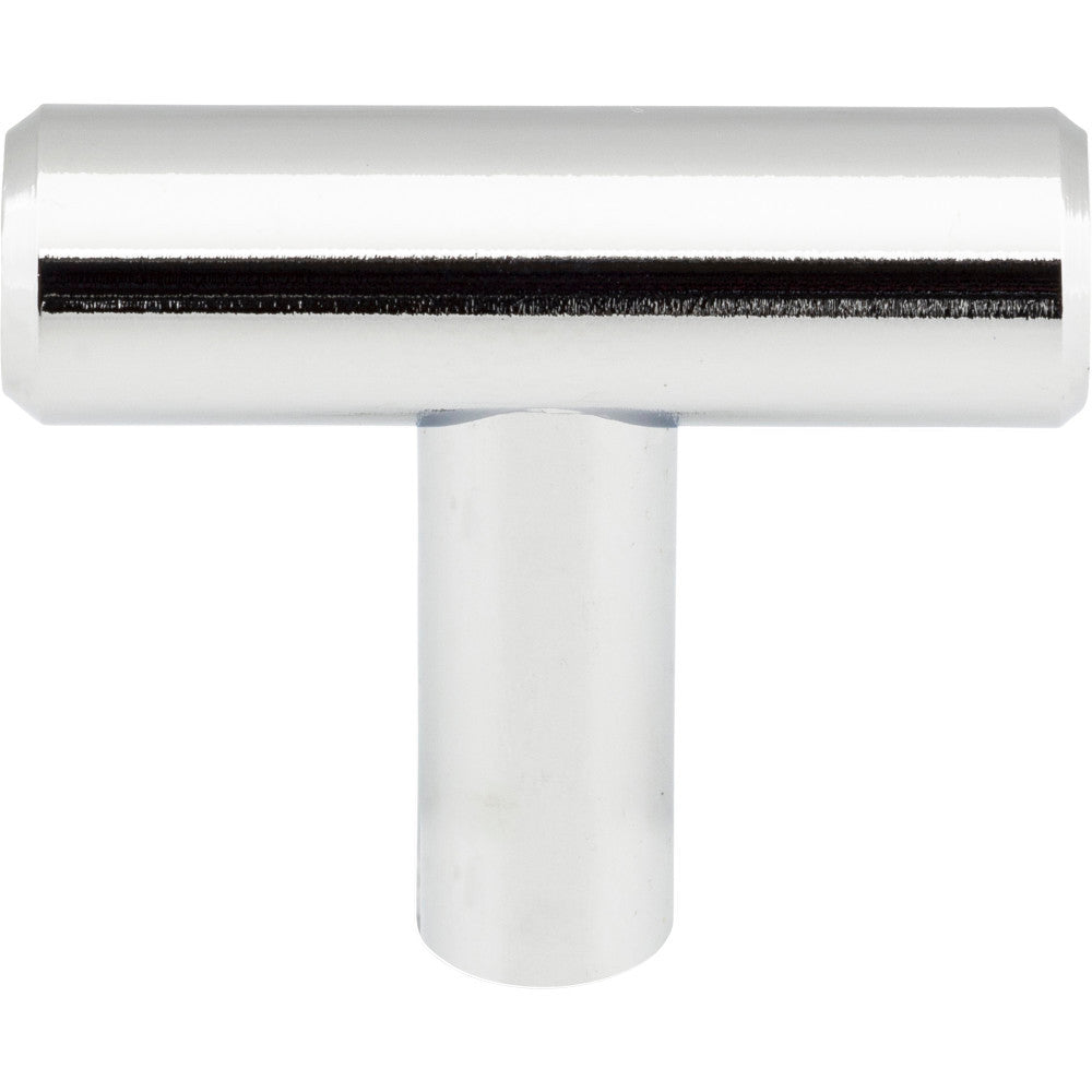 Elements 40PC: 1-9/16" Naples T-Bar Cabinet Knob - Polished Chrome