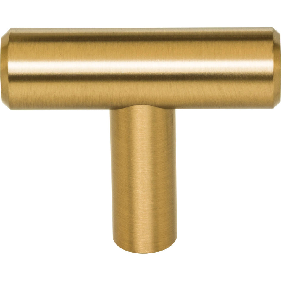 Elements 40SBZ: 1-9/16" Naples T-Bar Cabinet Knob - Satin Bronze