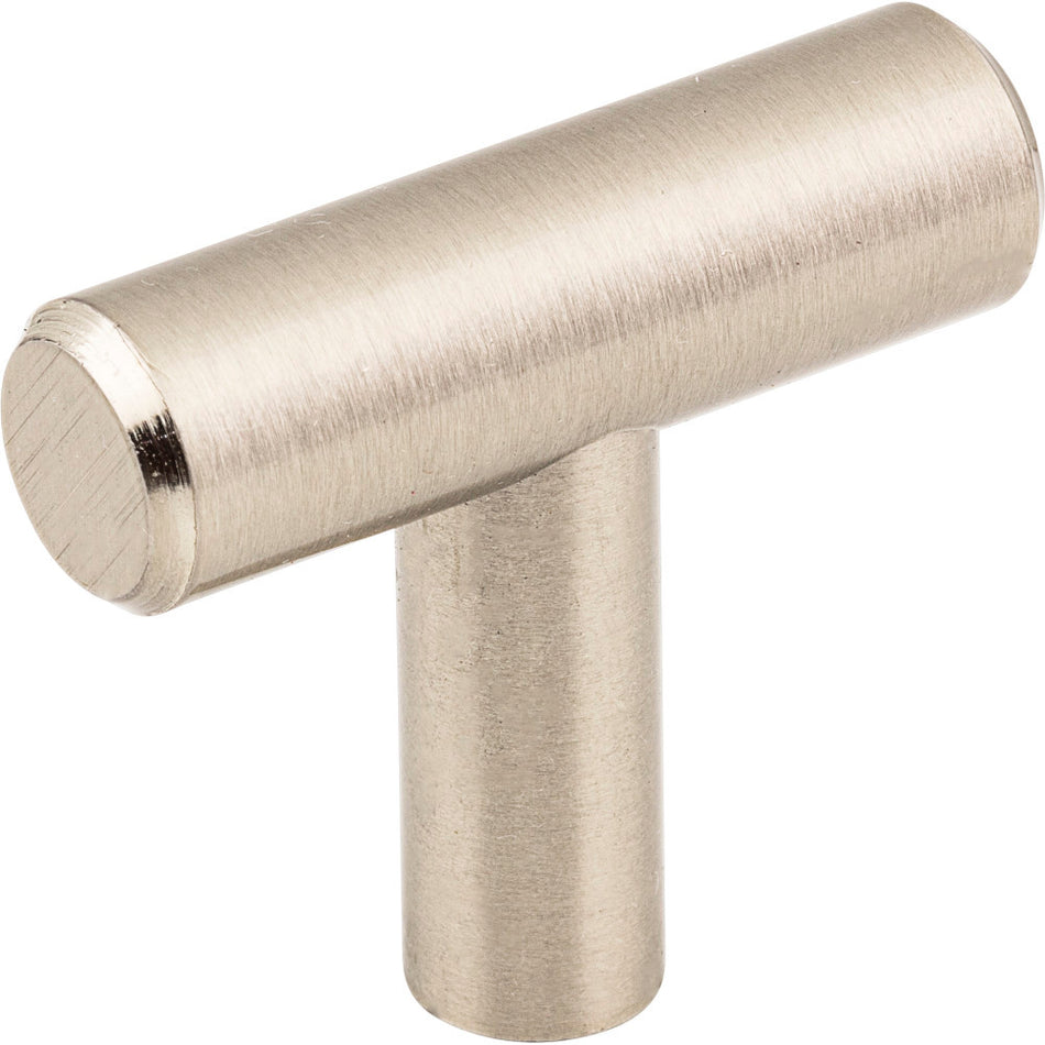 Elements 40SN: 1-9/16" Naples T-Bar Cabinet Knob - Satin Nickel