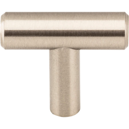 Elements 40SN: 1-9/16" Naples T-Bar Cabinet Knob - Satin Nickel