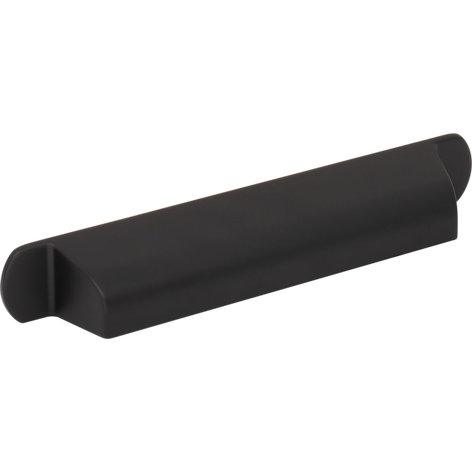 Top Knobs TK3362BLK: 5-1/16" Cressing Cup Cabinet Pull - Flat Black