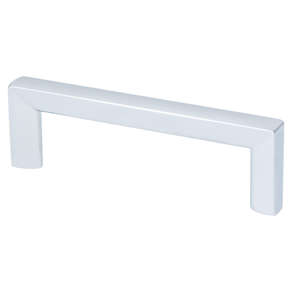 Berenson 4109-1026: 96mm cc Metro Cabinet Pull - Polished Chrome