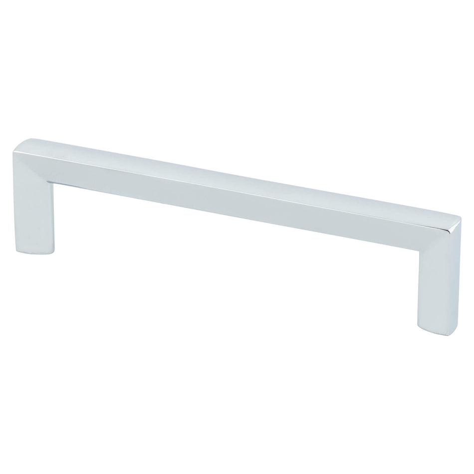 Berenson 4114-1026: 128mm cc Metro Cabinet Pull - Polished Chrome