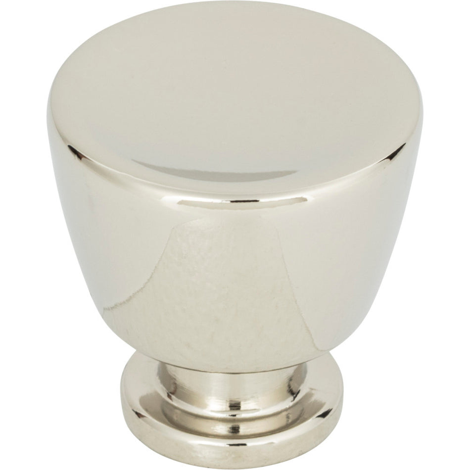 Atlas 412-PN: 1-1/8" Conga Cabinet Knob - Polished Nickel