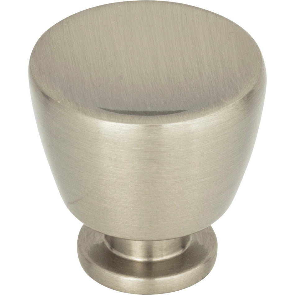 Atlas 413-BRN: 1-1/4" Conga Cabinet Knob - Brushed Nickel