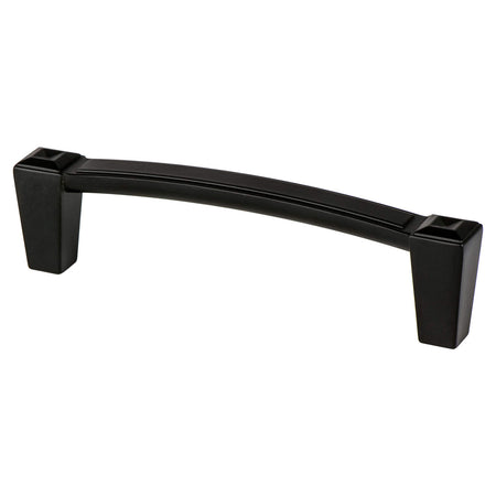 Berenson 4131-1055: 96mm cc Connections Cabinet Pull - Matte Black