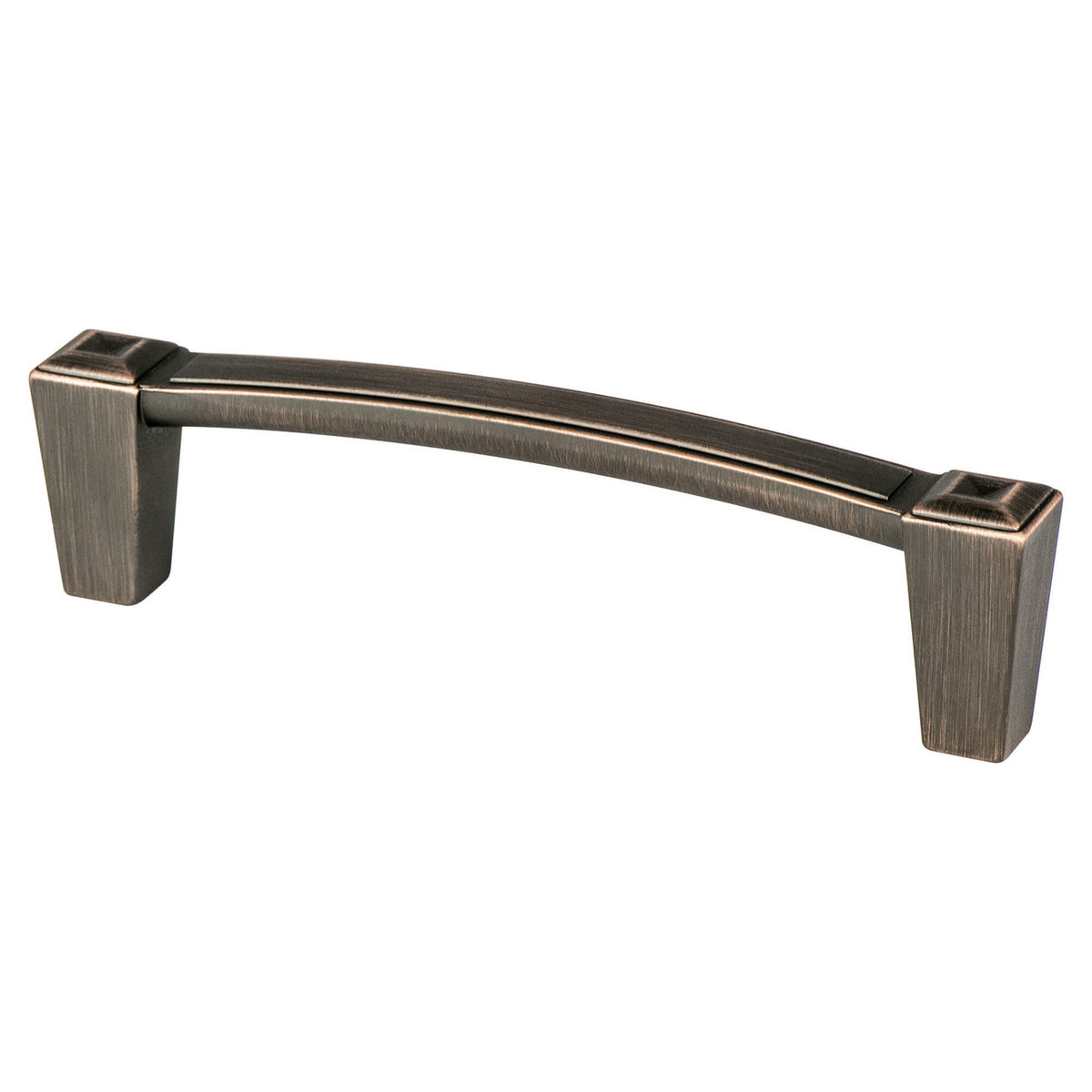 Berenson 4132-10VB: 96mm cc Connections Cabinet Pull - Verona Bronze