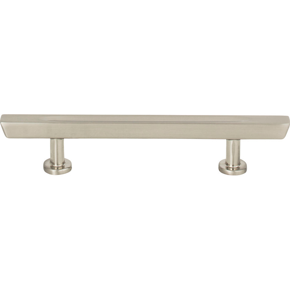 Atlas 414-BRN: 3-3/4" cc Conga Cabinet Pull - Brushed Nickel
