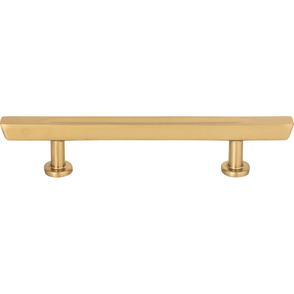 Atlas 414-WB: 3-3/4" cc Conga Cabinet Pull - Warm Brass