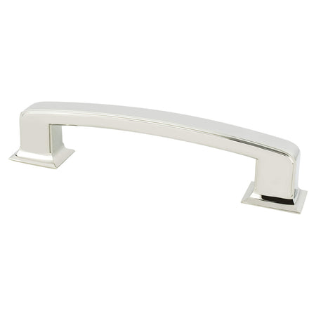 Berenson 4141-1014: 6" cc Designers Group Ten Cabinet Pull - Polished Nickel
