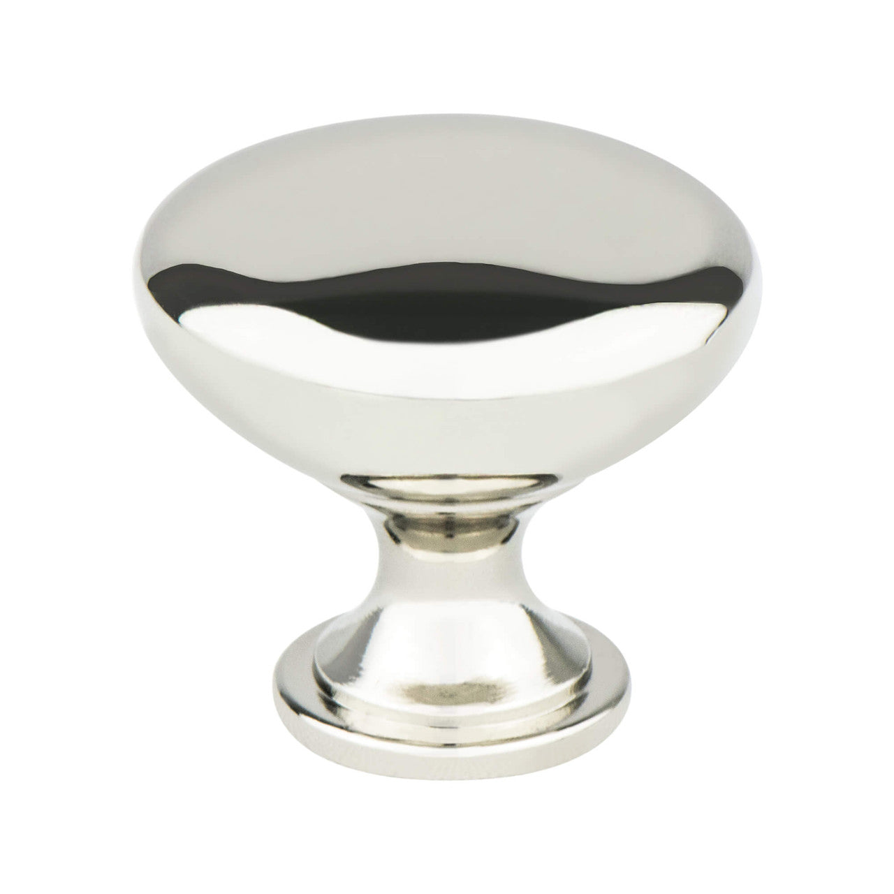 Berenson 4143-1014: 1-1/8" Designers Group Ten Round Cabinet Knob - Polished Nickel