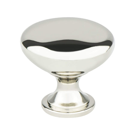 Berenson 4143-1014: 1-1/8" Designers Group Ten Round Cabinet Knob - Polished Nickel