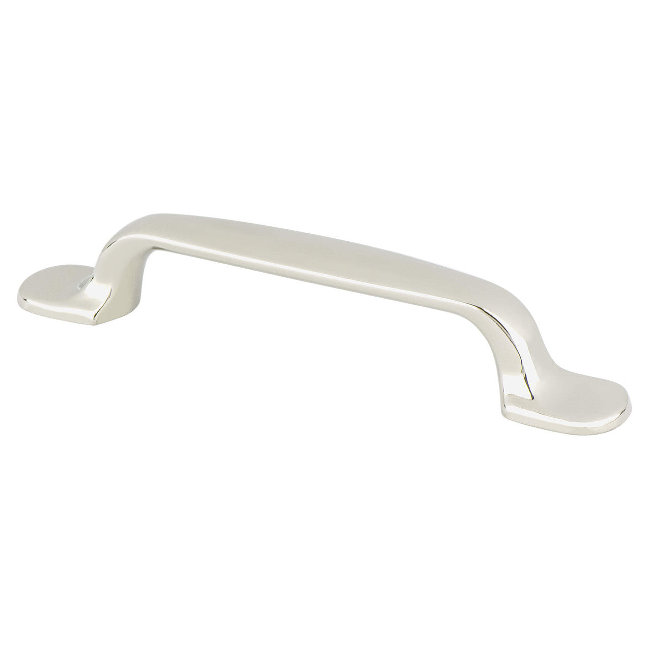 Berenson 4144-1014: 96mm cc Designers Group Ten Cabinet Pull - Polished Nickel