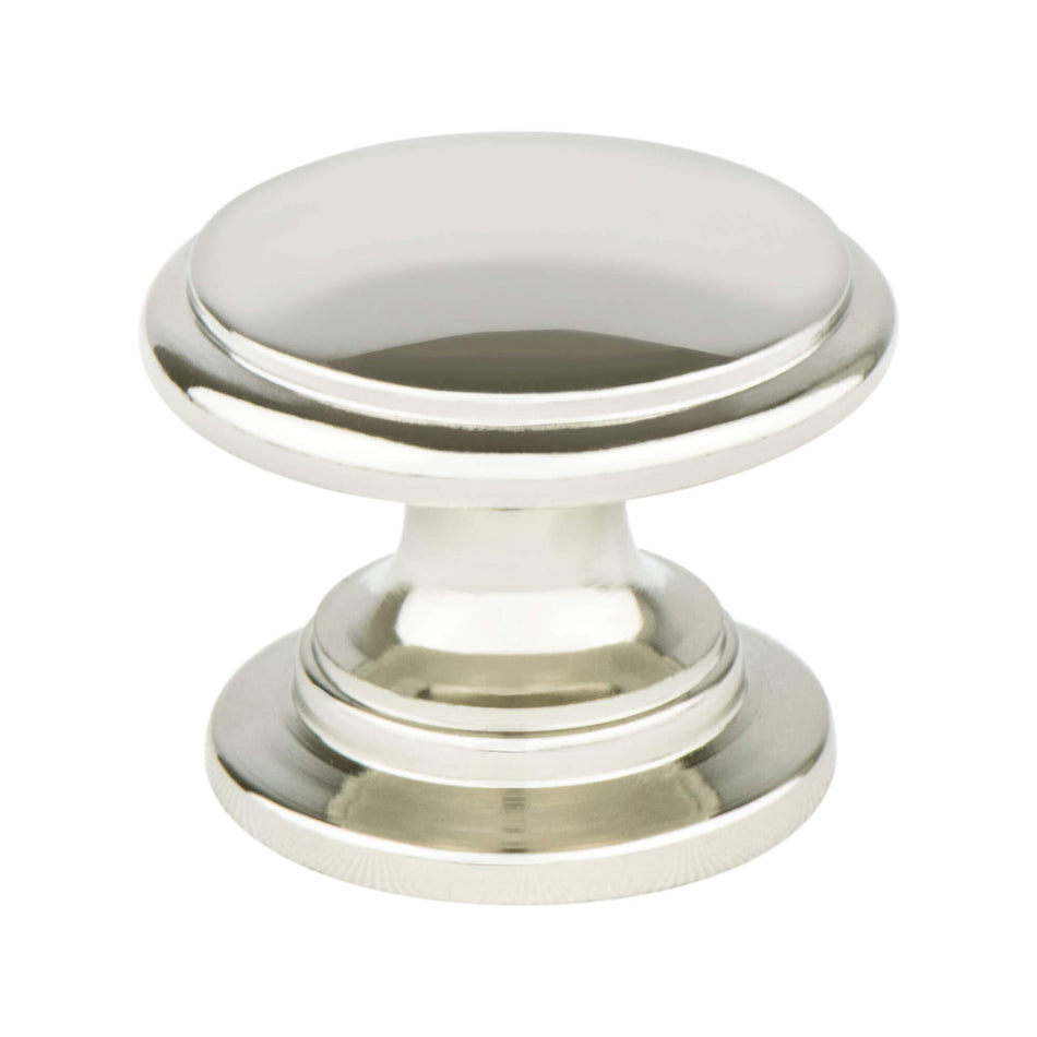 Berenson 4145-1014: 1-3/16" Designers Group Ten Cabinet Knob - Polished Nickel