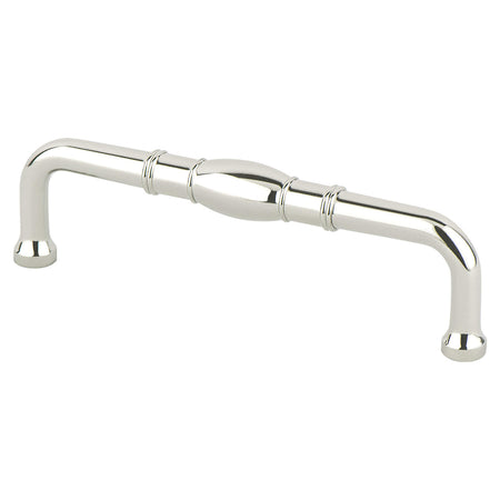 Berenson 4147-1014: 4" cc Designers Group Ten Cabinet Pull - Polished Nickel