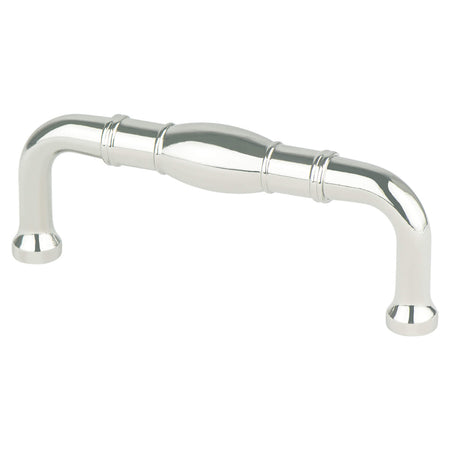 Berenson 4148-1014: 3" cc Designers Group Ten Cabinet Pull - Polished Nickel