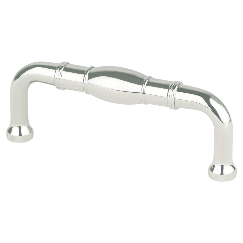 Berenson 4148-1014: 3" cc Designers Group Ten Cabinet Pull - Polished Nickel