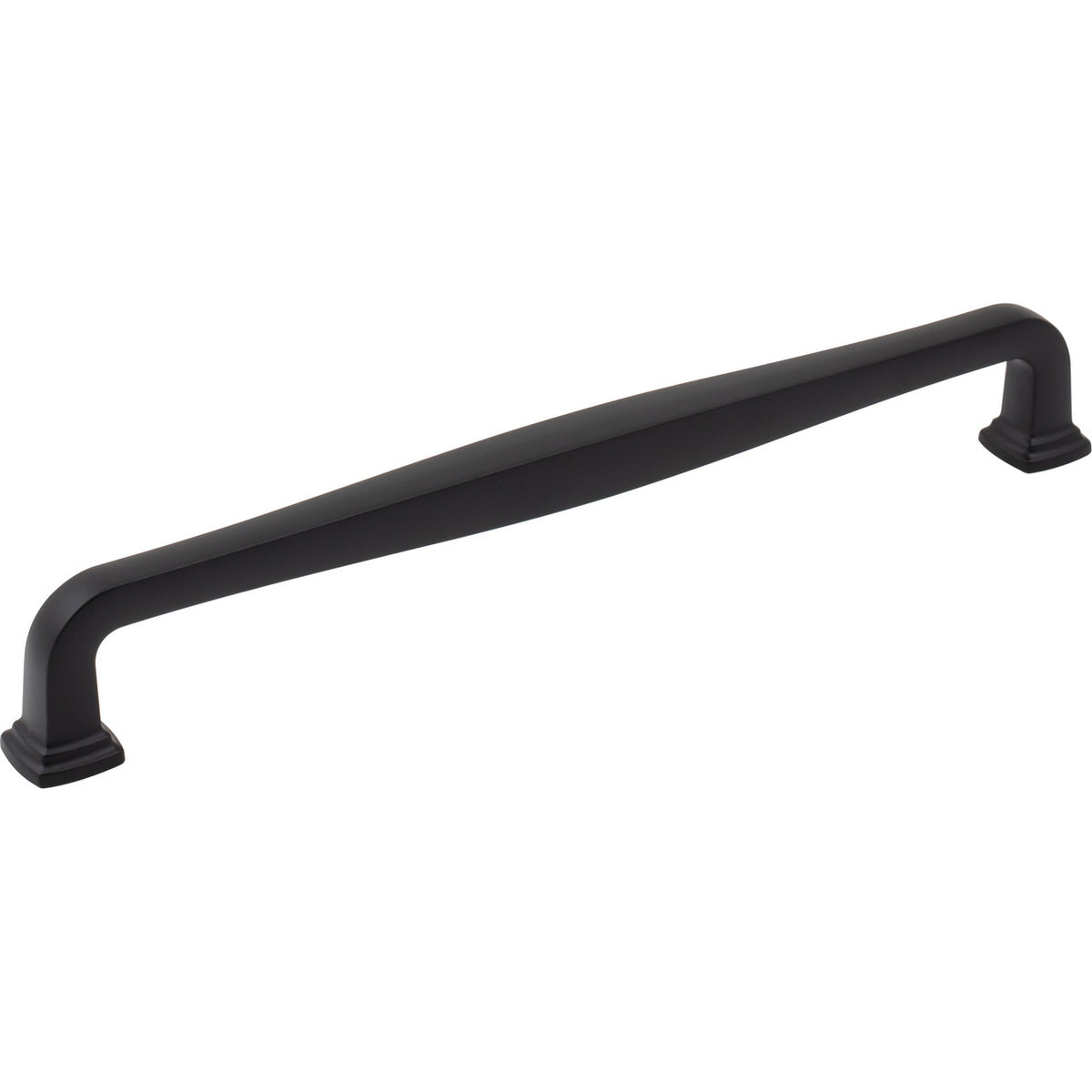 Jeffrey Alexander 782-224MB: 224mm cc Fontana Bar Cabinet Pull - Matte Black