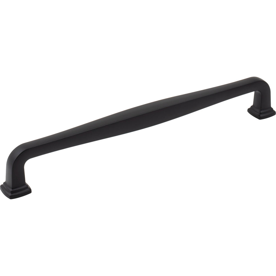 Jeffrey Alexander 782-224MB: 224mm cc Fontana Bar Cabinet Pull - Matte Black