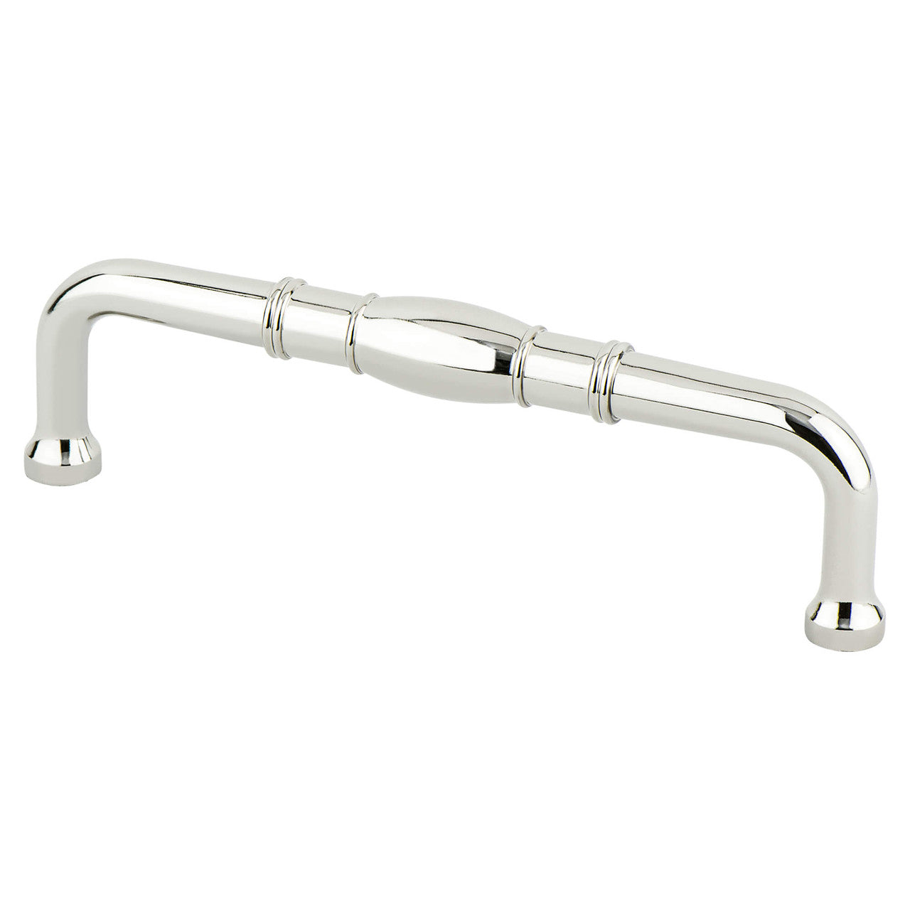 Berenson 4149-1014: 6" cc Designers Group Ten Cabinet Pull - Polished Nickel