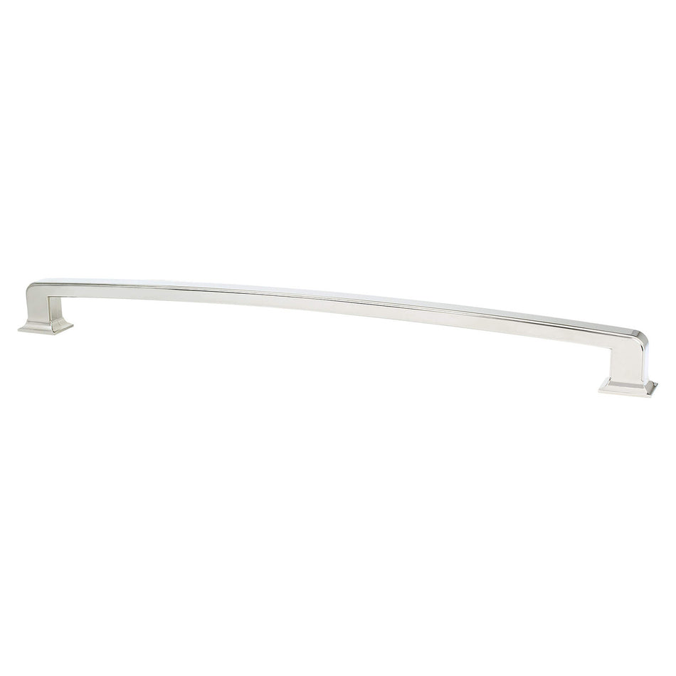Berenson 4154-1014: 18" cc Designers Group Ten Appliance Pull - Polished Nickel