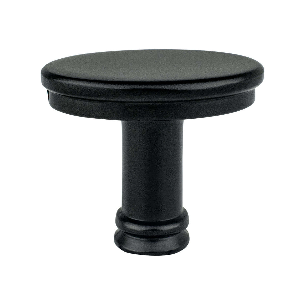 Berenson 4158-1055: 1-7/16" Dierdra Oval Cabinet Knob - Matte Black