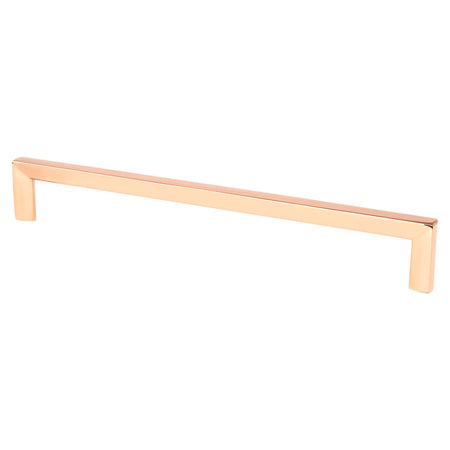 Berenson 4183-10PC: 224mm cc Metro Cabinet Pull - Polished Copper
