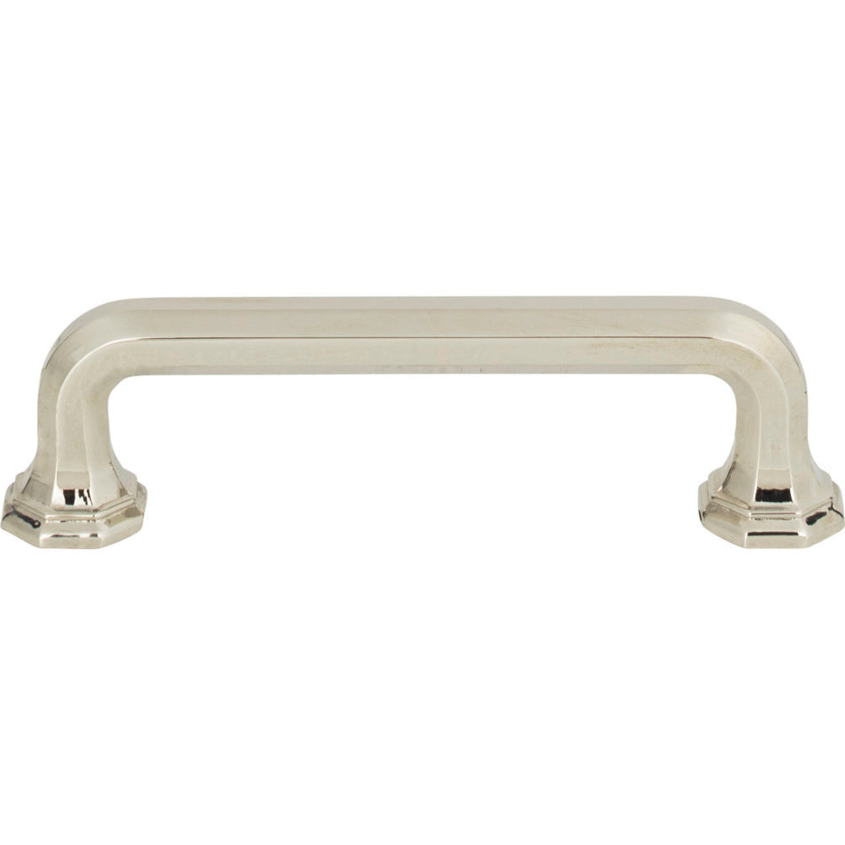 Atlas 419-PN: 3-3/4" cc Elizabeth Cabinet Pull - Polished Nickel