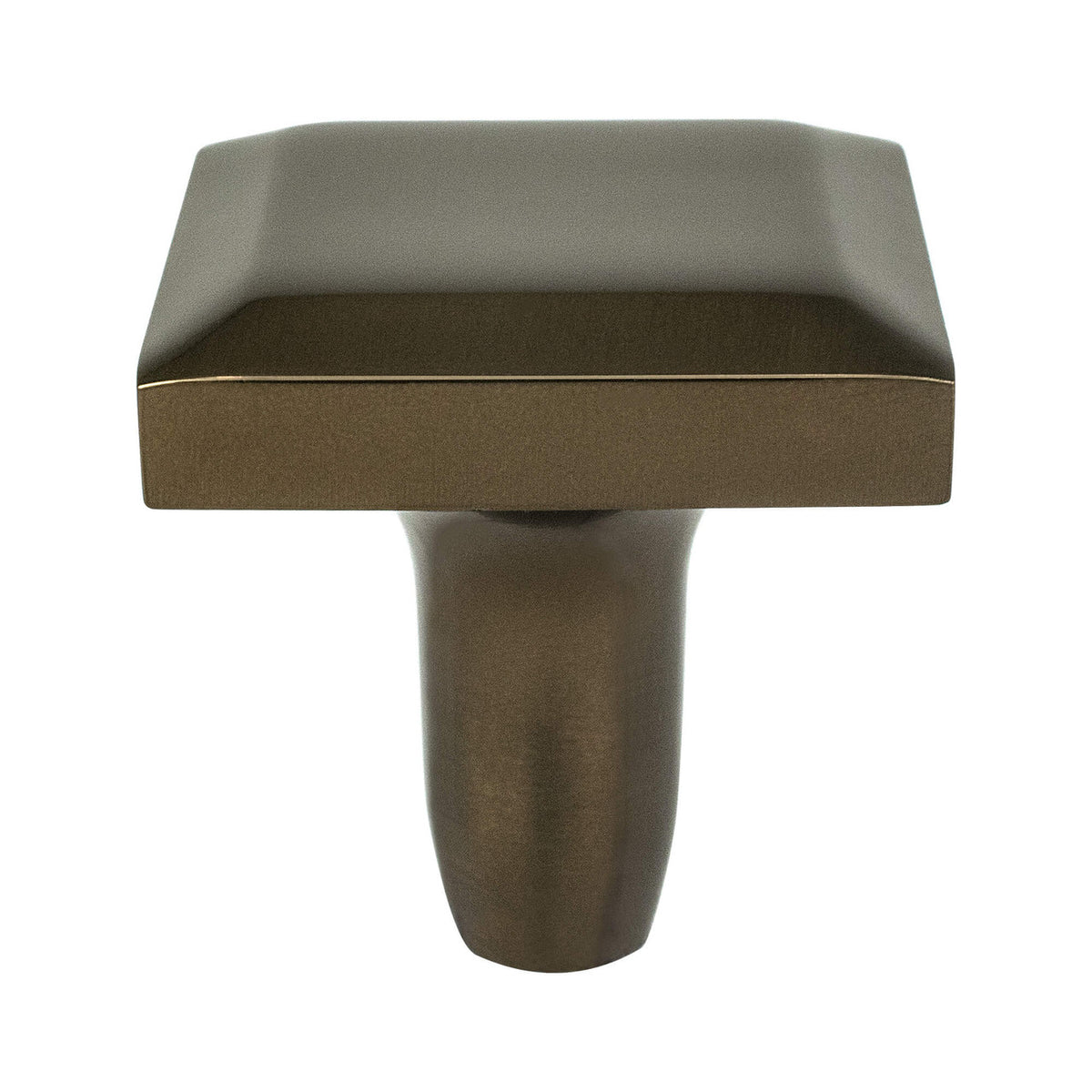 Berenson 4192-10TB: 1-3/16" Metro Square Cabinet Knob - Toasted Bronze