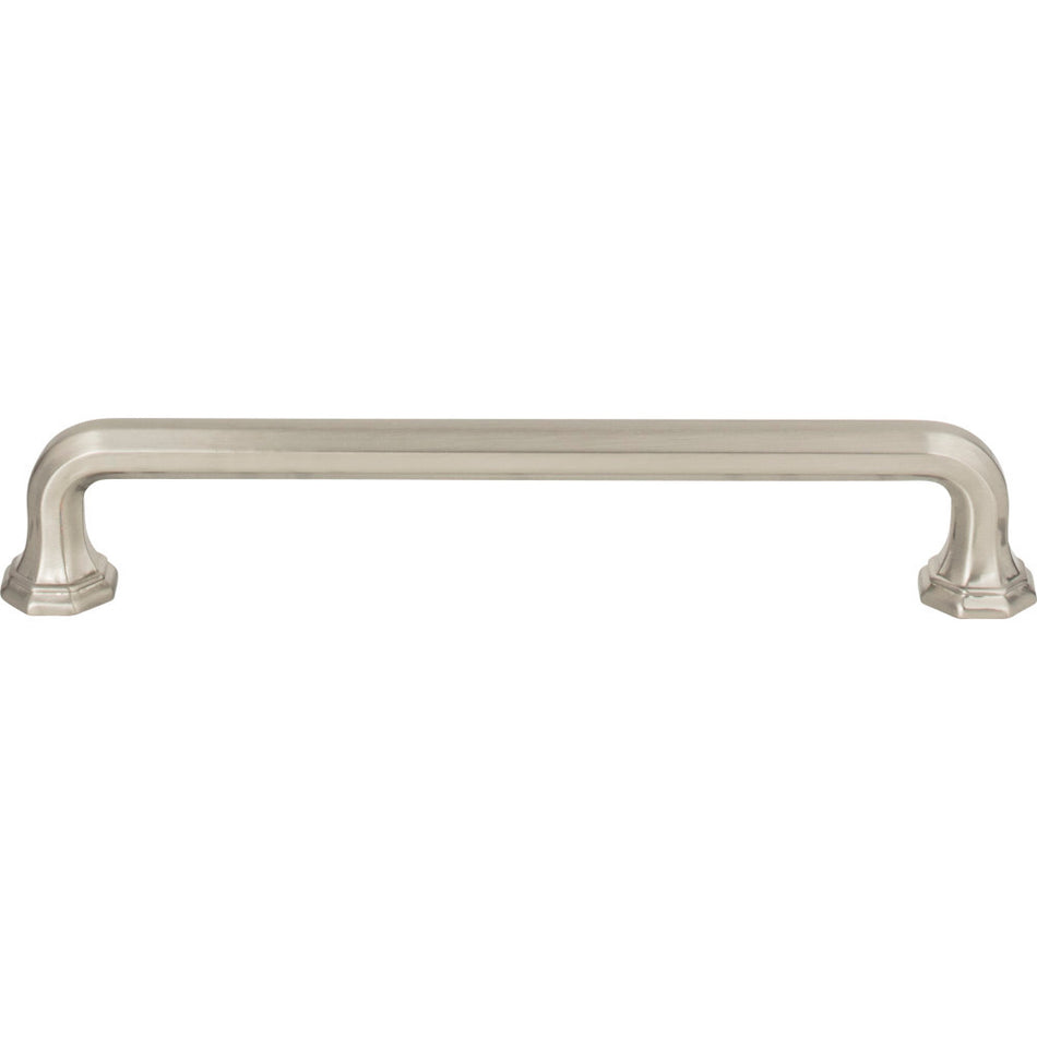Atlas 421-BRN: 6-5/16" cc Elizabeth Cabinet Pull - Brushed Nickel