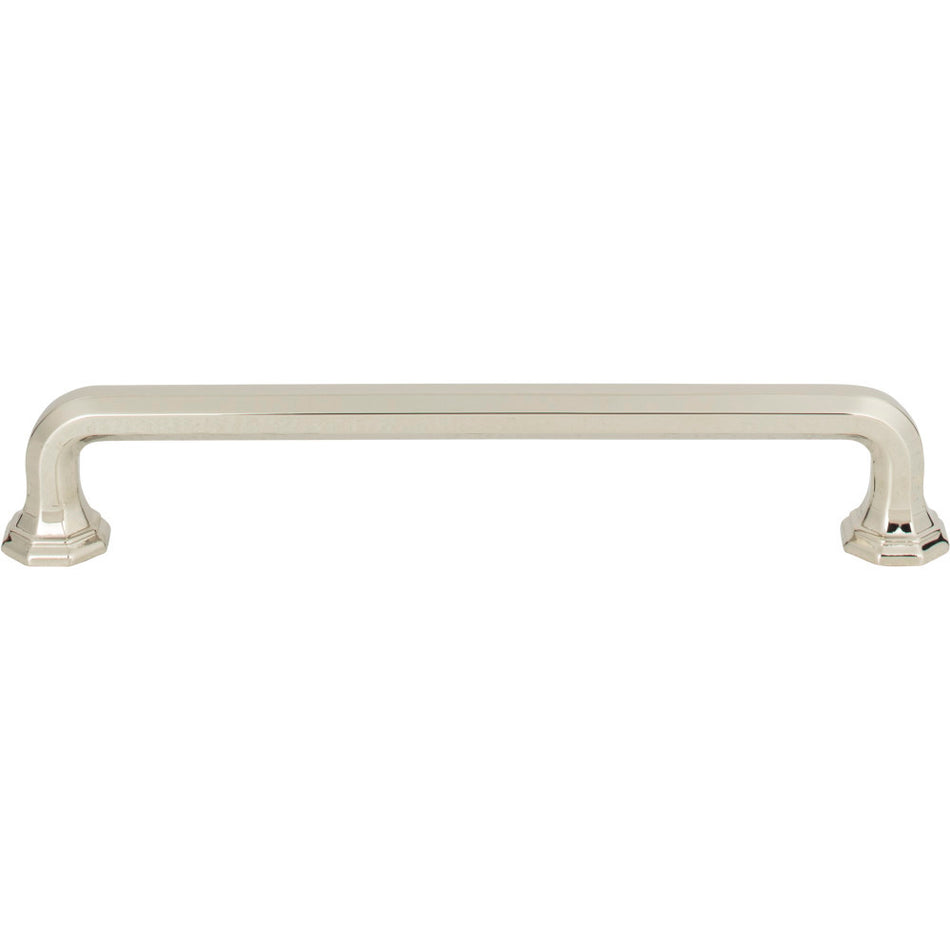 Atlas 421-PN: 6-5/16" cc Elizabeth Cabinet Pull - Polished Nickel