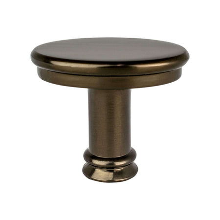 Berenson 4213-10TB: 1-7/16" Dierdra Oval Cabinet Knob - Toasted Bronze