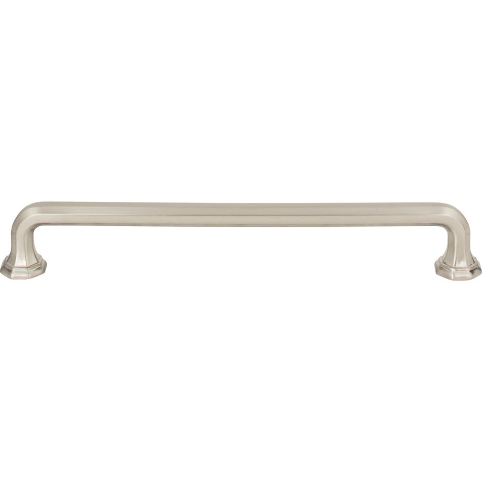 Atlas 422-BRN: 7-9/16" cc Elizabeth Cabinet Pull - Brushed Nickel