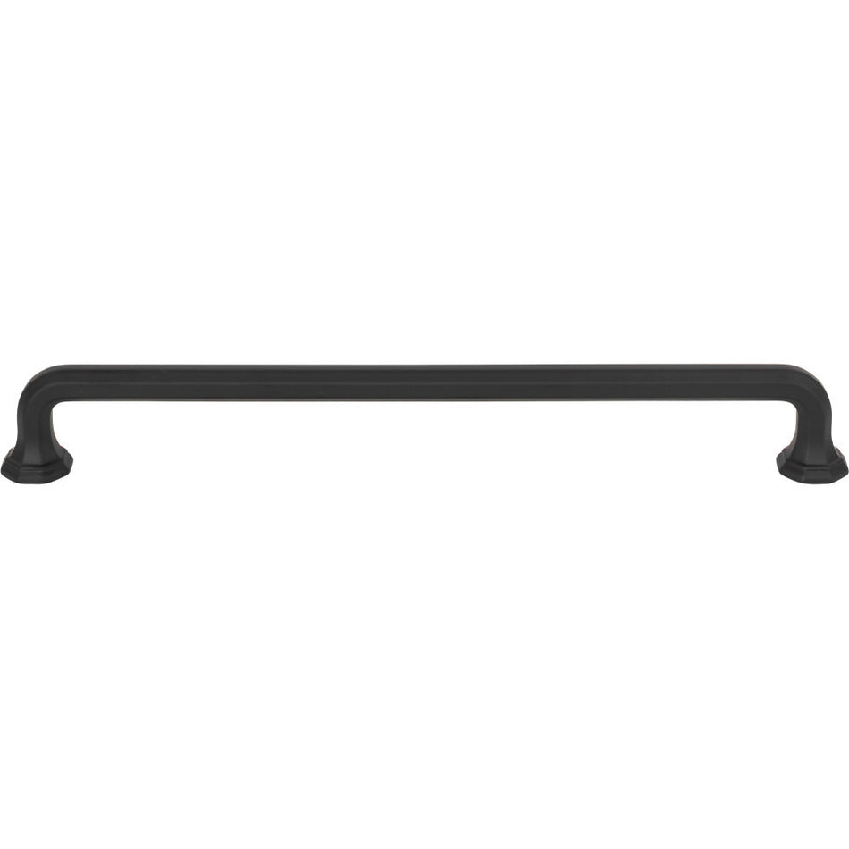 Atlas 423-BL: 8-13/16" cc Elizabeth Cabinet Pull - Matte Black