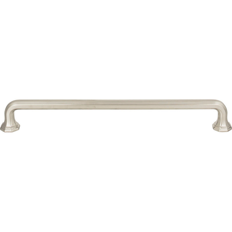 Atlas 423-BRN: 8-13/16" cc Elizabeth Cabinet Pull - Brushed Nickel