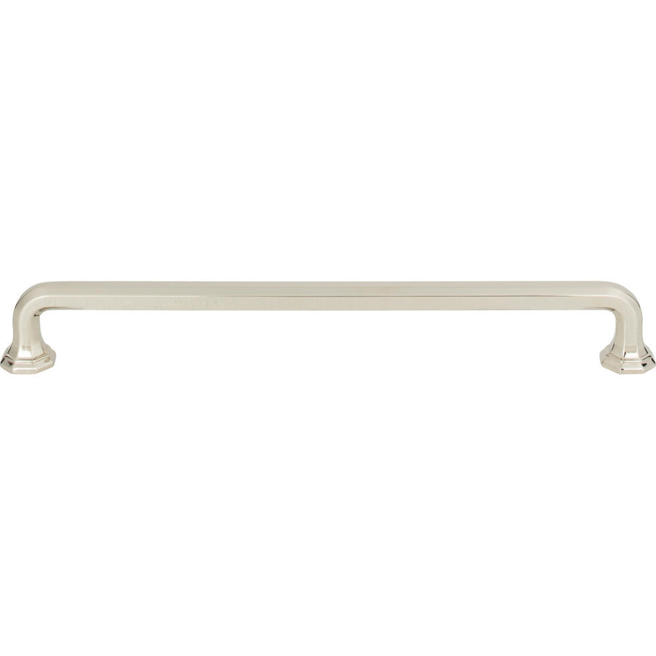 Atlas 423-PN: 8-13/16" cc Elizabeth Cabinet Pull - Polished Nickel