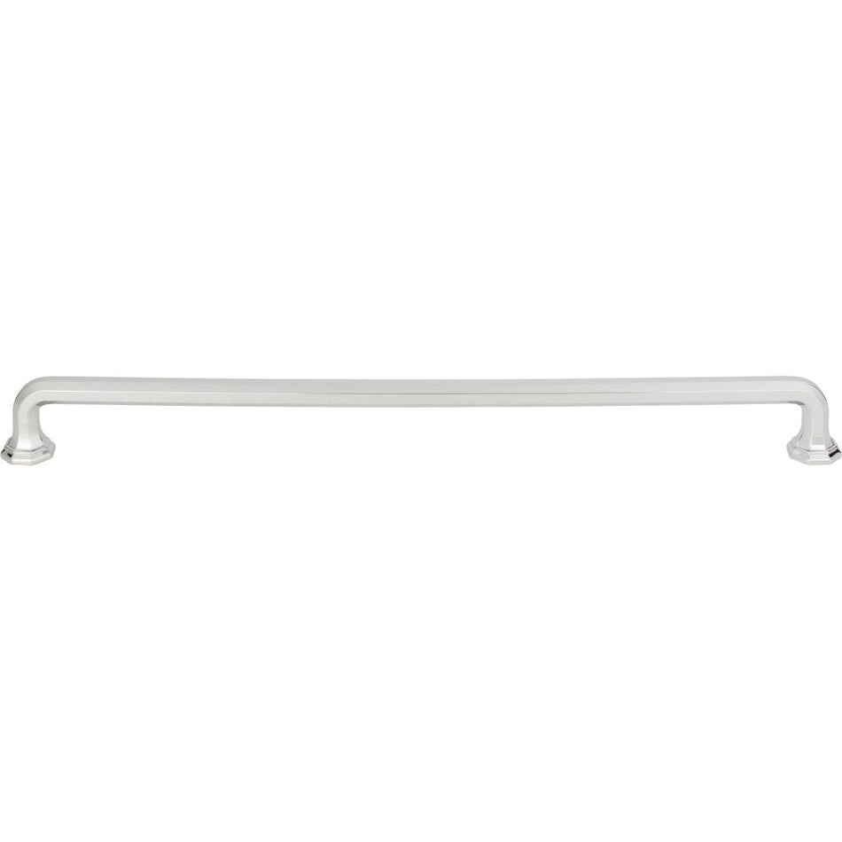 Atlas 424-CH: 12" cc Elizabeth Cabinet Pull - Polished Chrome