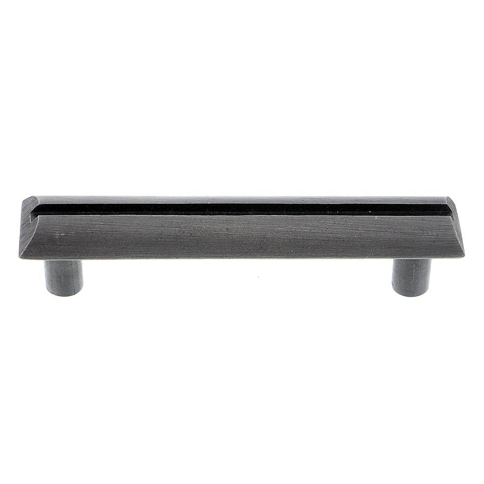 Hawk Hill 424VP: 5" cc Sleek Cabinet Pull - Vintage Pewter
