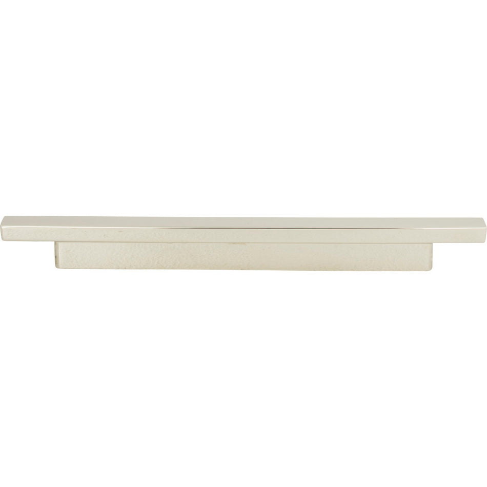 Atlas 428-PN: 6-5/16" cc or 7-9/16" cc Tom Tom Cabinet Pull - Polished Nickel