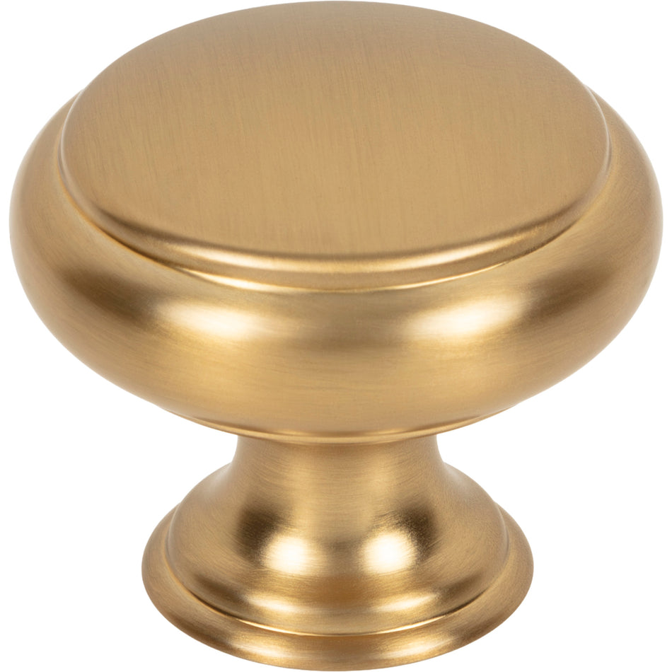 Top Knobs TK3430HB: 1-1/4"  Bayridge Cabinet Knob - Honey Bronze