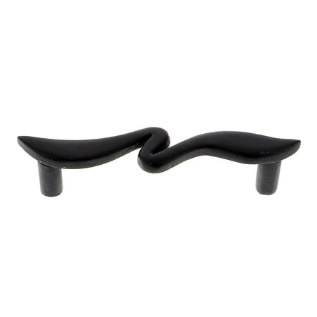 Hawk Hill 430VP: 4-1/2" cc Bent Cabinet Pull - Vintage Pewter