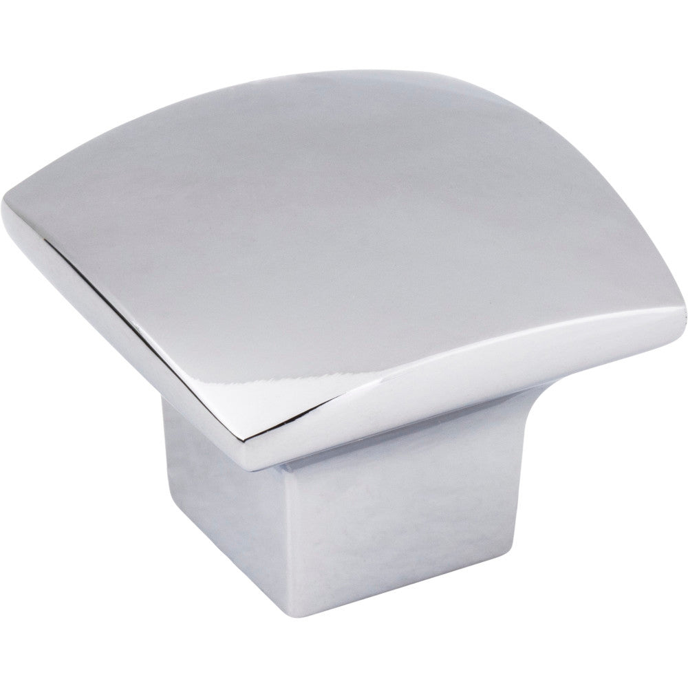Jeffrey Alexander 431PC: 1-3/16" Sonoma Square Cabinet Knob - Polished Chrome