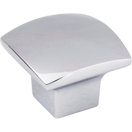 Jeffrey Alexander 431PC: 1-3/16" Sonoma Square Cabinet Knob - Polished Chrome