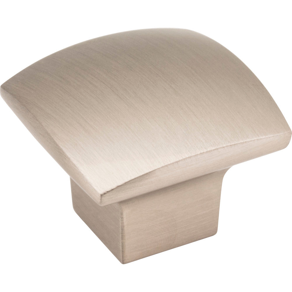 Jeffrey Alexander 431SN: 1-3/16" Sonoma Square Cabinet Knob - Satin Nickel